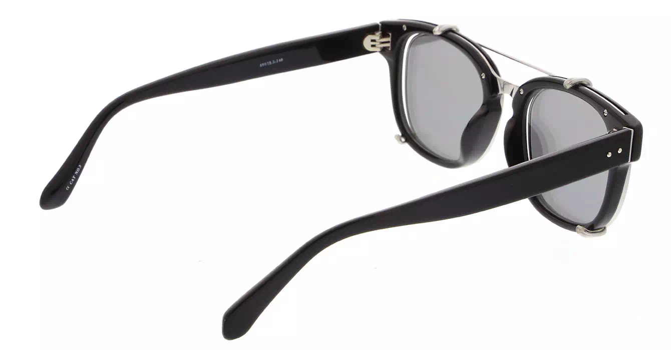 Linda Farrow LFL584 col 2 BLACK/WHITE GOLD/PLATINUM