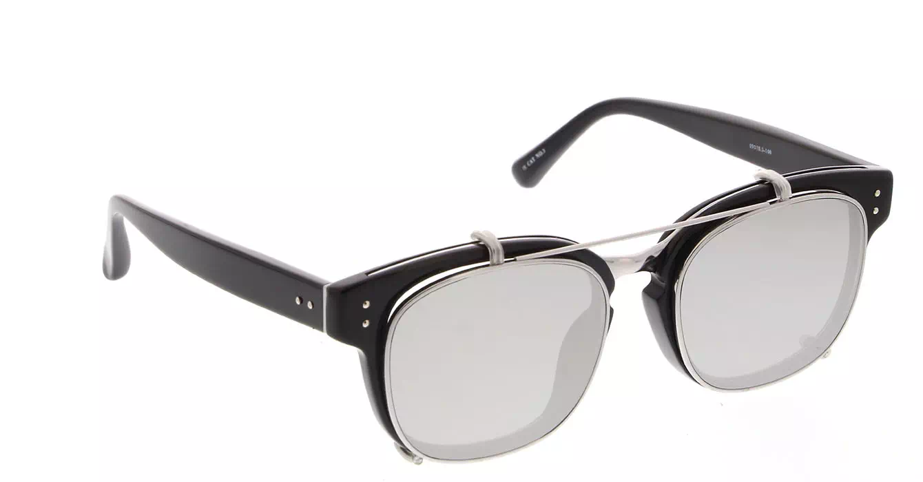 Linda Farrow LFL584 col 2 BLACK/WHITE GOLD/PLATINUM