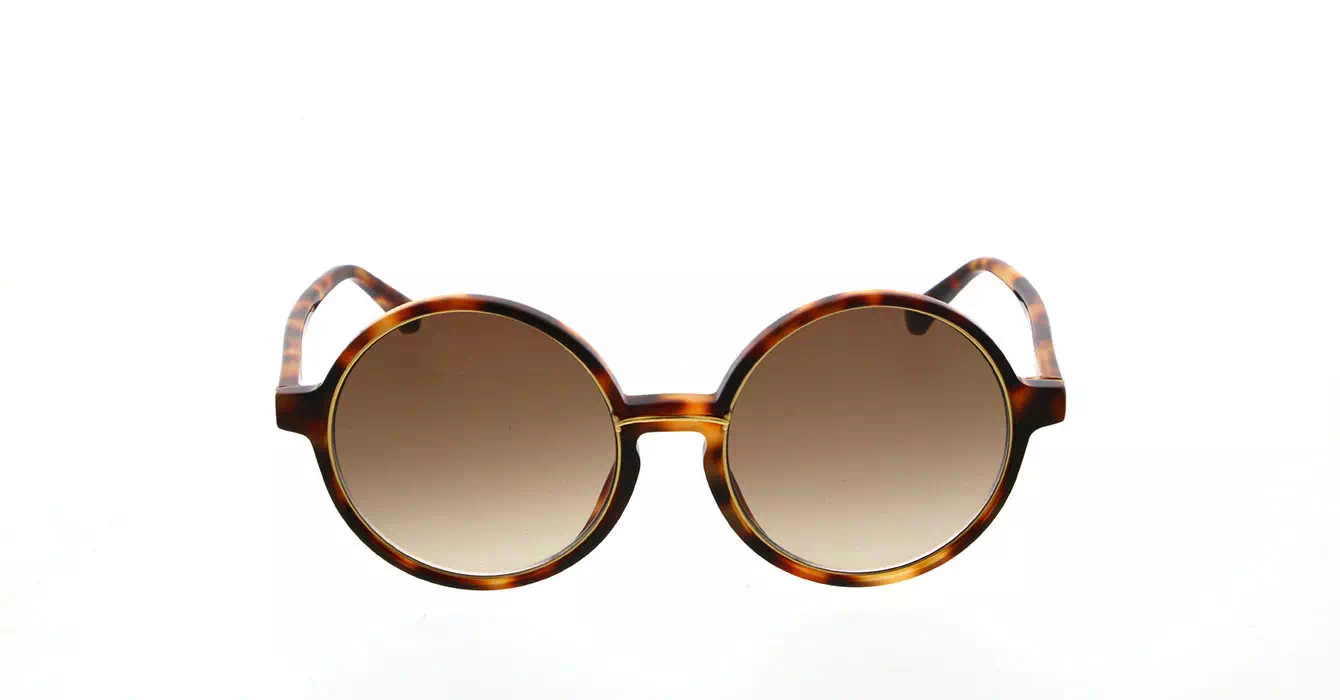 Linda Farrow LFL650 col 3 T-SHELL/YELLOW GOLD/BROWN GRAD