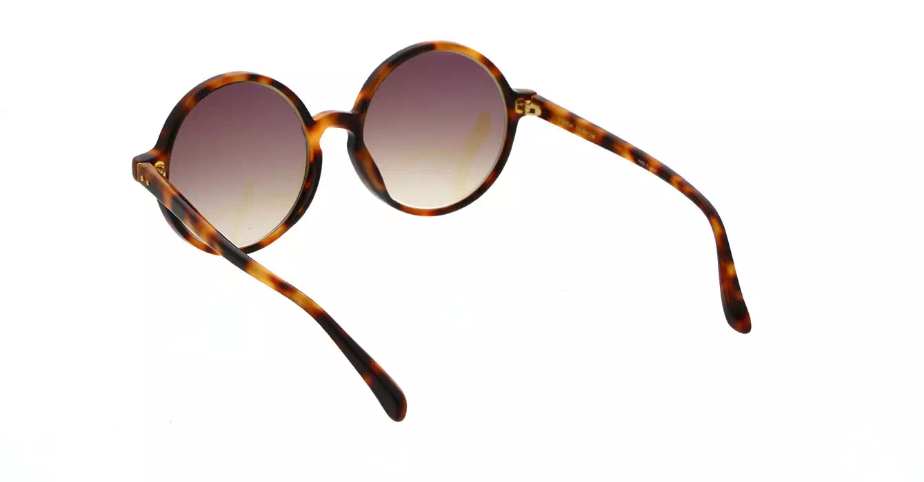 Linda Farrow LFL650 col 3 T-SHELL/YELLOW GOLD/BROWN GRAD