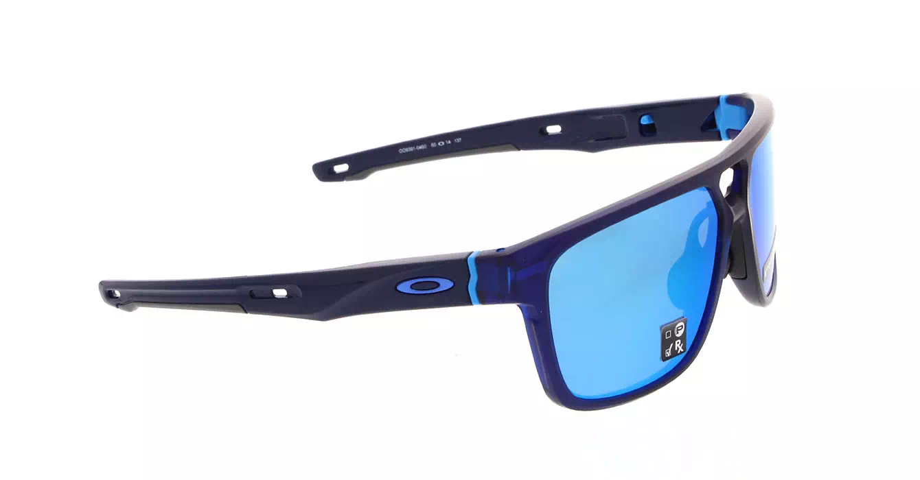 Oakley Crossrange Patch (A) Matte Translucent Blue W/prizm Spph Irid (OO9391-04) s60