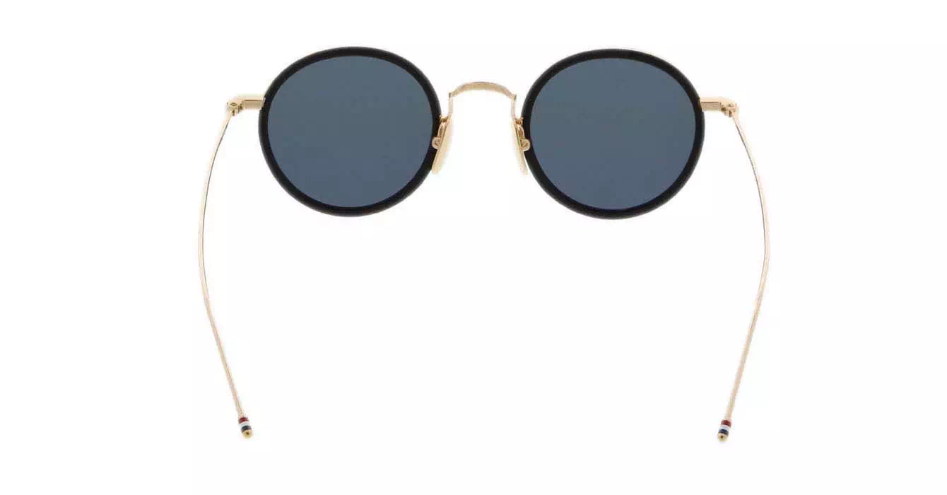 Thom Browne TBS906 col 01 GOLD W/ DARK GREY