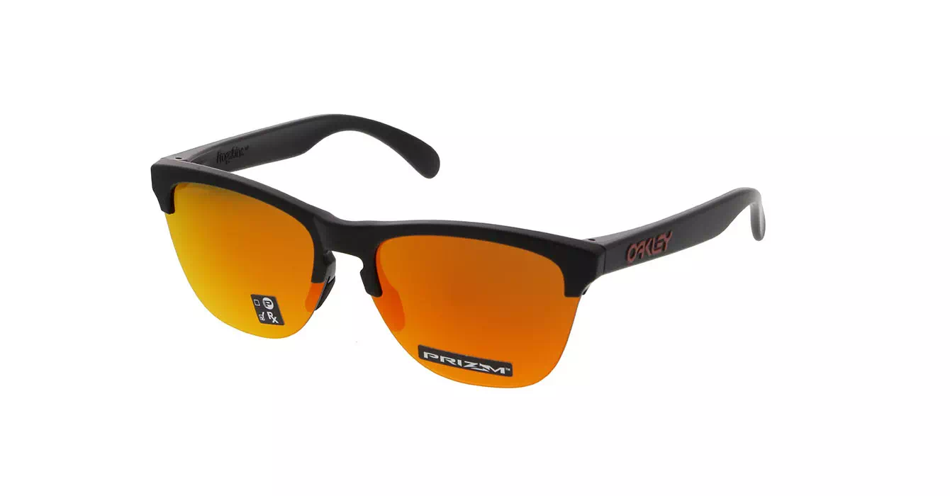 Oakley Frogskins Lite Matte Blk W/prizm Ruby (OO9374-04) s63