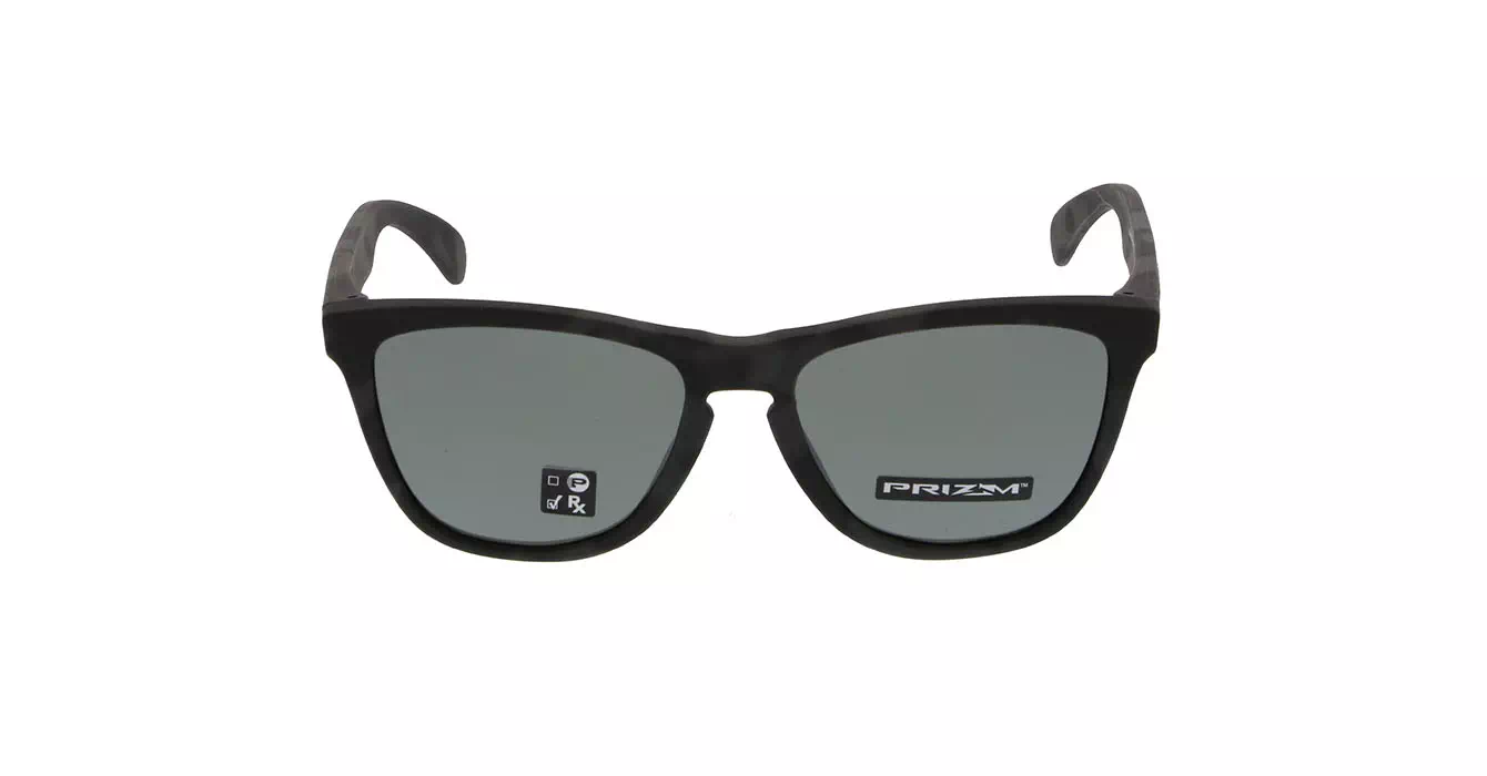 Oakley (A) Frogskin Black Camo W/prizm Blk Irid (OO9245-65) s54