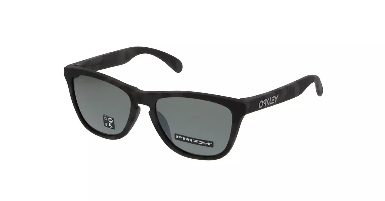 Oakley (A) Frogskin Black Camo W/prizm Blk Irid (OO9245-65) s54