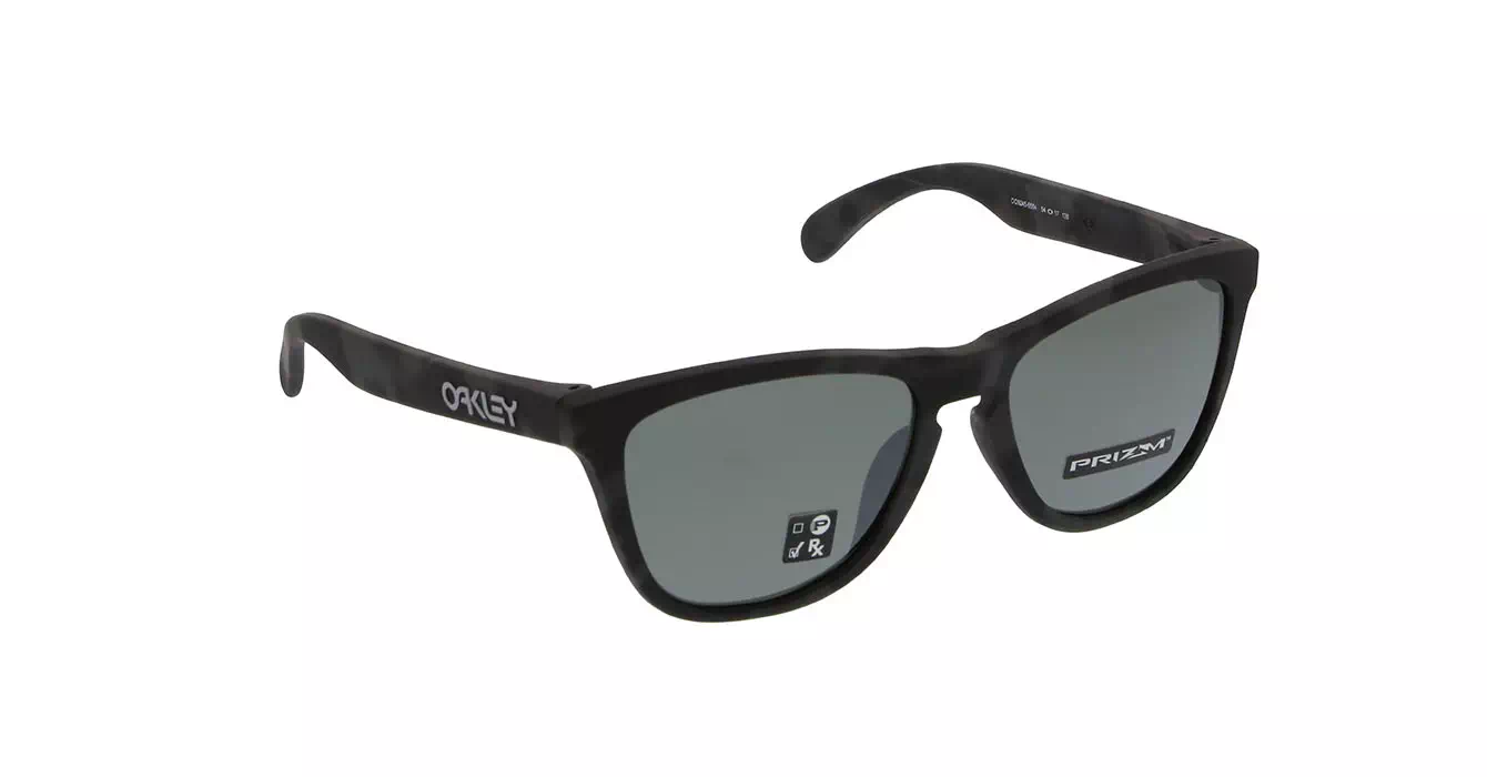 Oakley (A) Frogskin Black Camo W/prizm Blk Irid (OO9245-65) s54