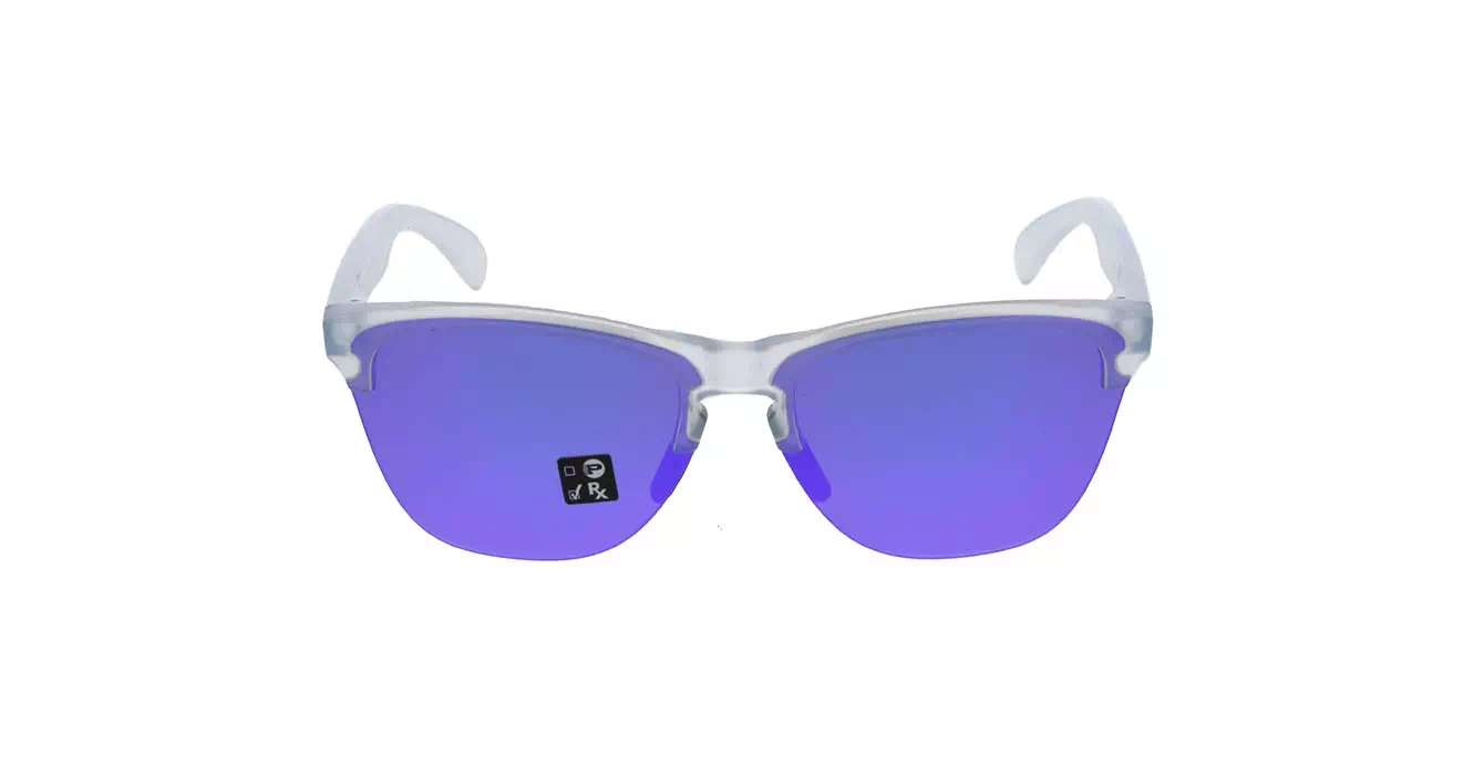 Oakley Frogskins Lite Matte Clear W/violet Irid (OO9374-03) s63