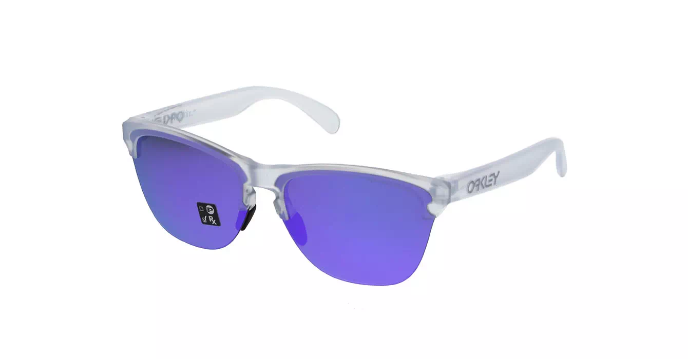 Oakley Frogskins Lite Matte Clear W/violet Irid (OO9374-03) s63