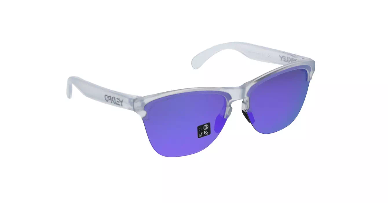 Oakley Frogskins Lite Matte Clear W/violet Irid (OO9374-03) s63