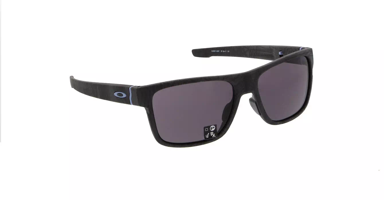 Oakley Crossrange (A) Aero Grid Grey W/warm Grey (OO9371-09) s57 + Extra Temple