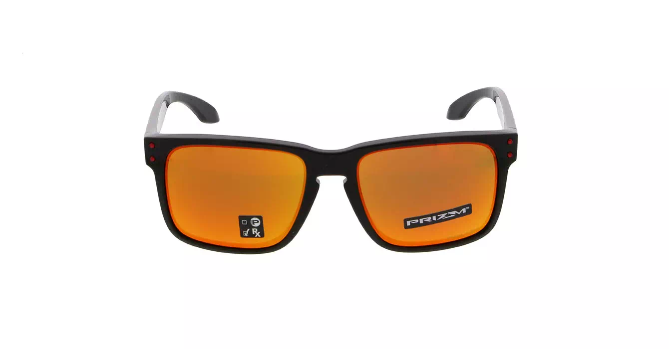 Oakley Holbrook (A) Polished Black W/prizm Ruby (OO9244-31) s56