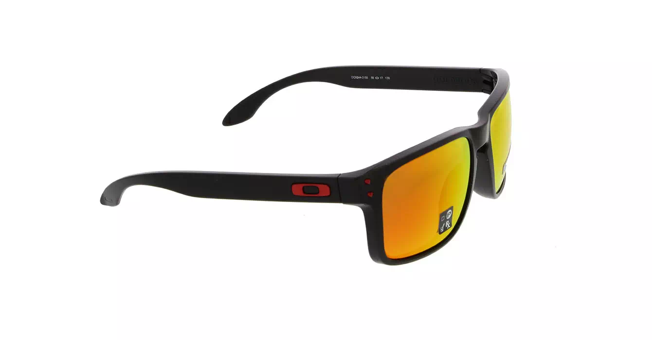 Oakley Holbrook (A) Polished Black W/prizm Ruby (OO9244-31) s56