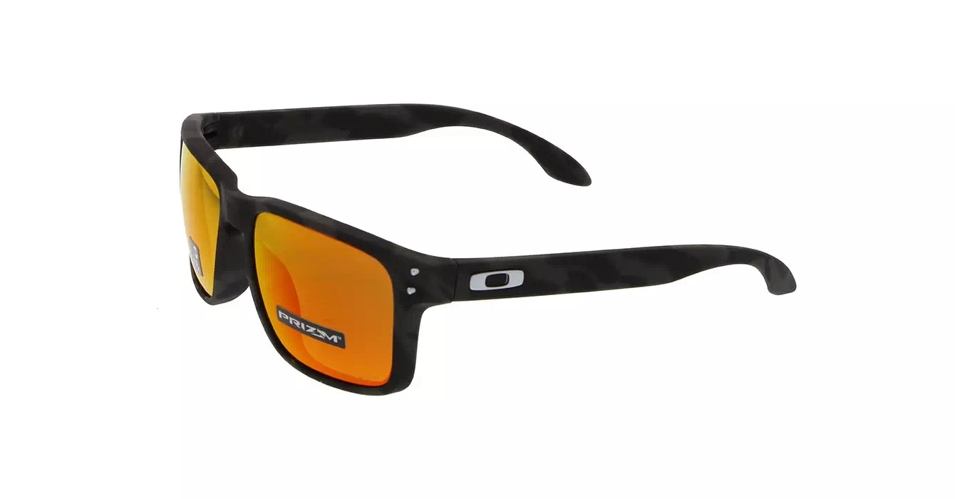 Oakley Holbrook (A) Black Camo W/prizm Ruby (OO9244-32) s56