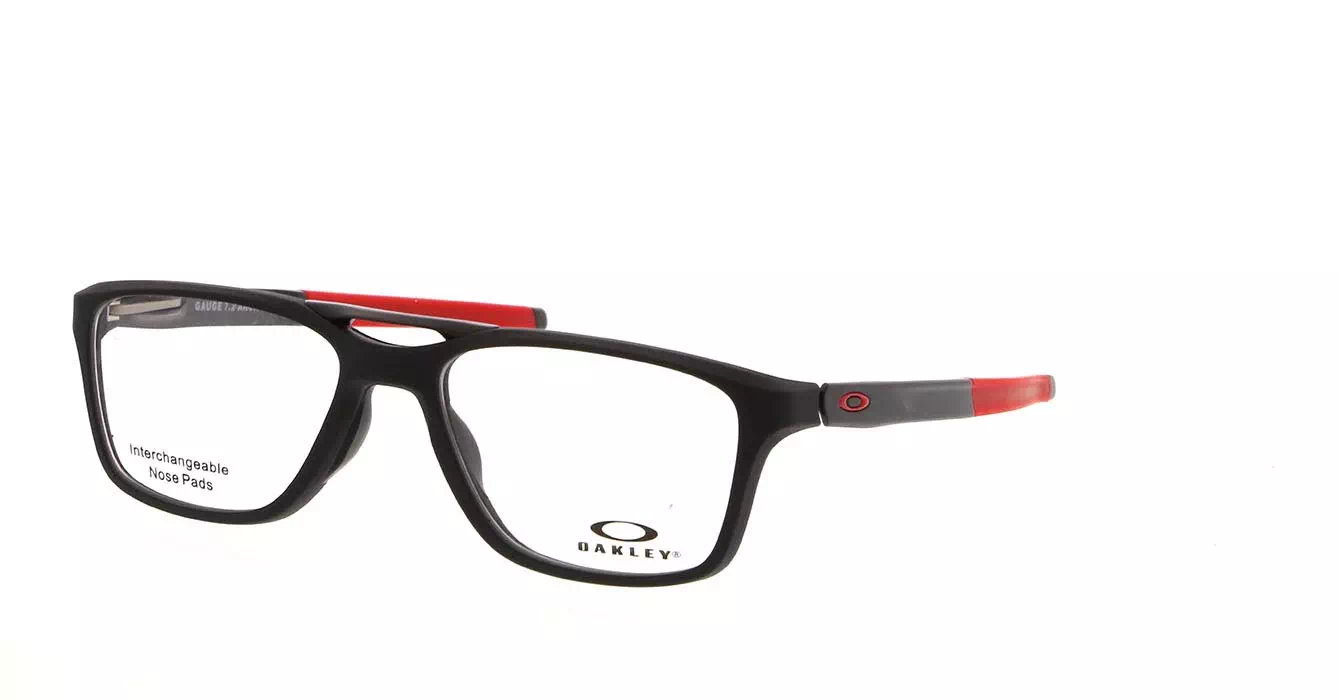 Oakley Gauge 7.2 Arch Stn Blk/redline (OX8113-04) s55