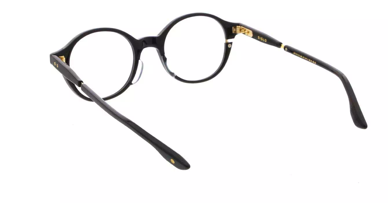 Dita DTX113 col 01AF W/BLK-GOLD SIGLO