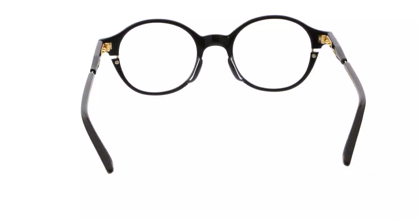 Dita DTX113 col 01AF W/BLK-GOLD SIGLO
