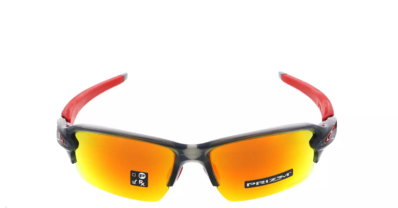 Oakley Flak 2.0 (A) Grey Smoke W/prizm Ruby (OO9271-30) s61