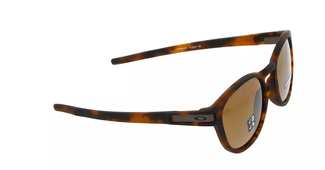 Oakley (A) Latch Matte Brown Tortoise W/prizm Tungsten Polar (OO9349-20) s53