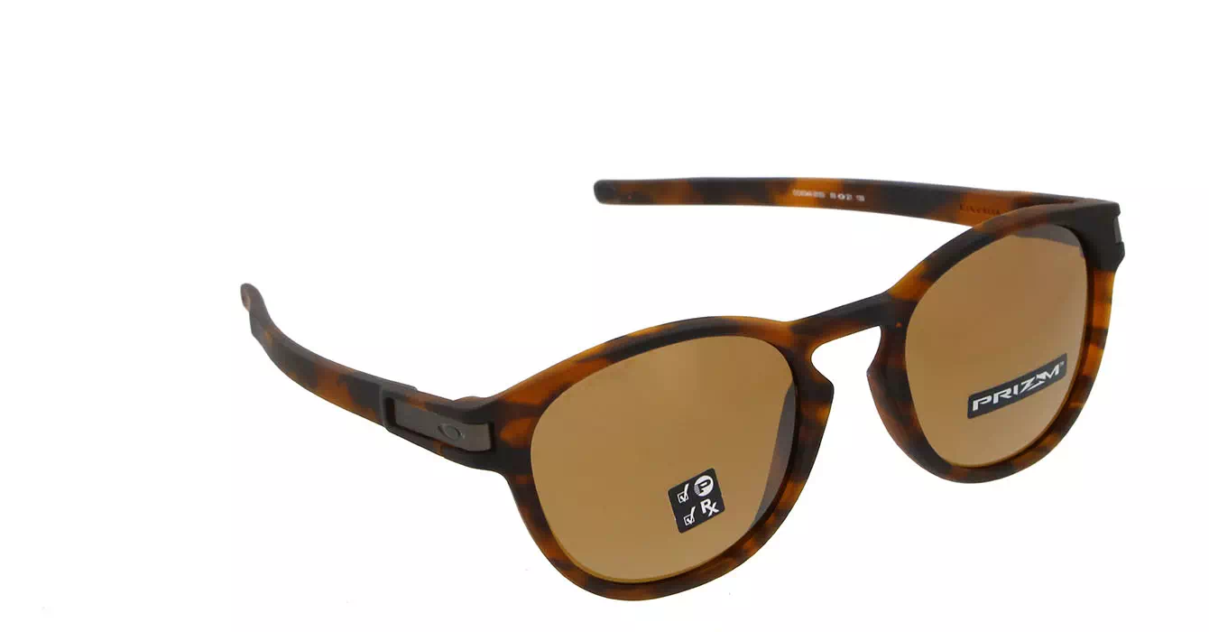 Oakley (A) Latch Matte Brown Tortoise W/prizm Tungsten Polar (OO9349-20) s53