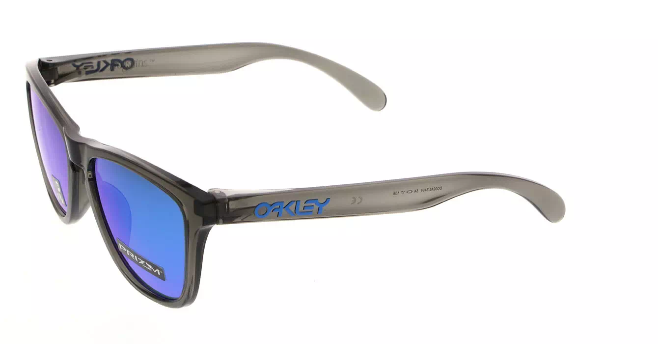 Oakley (A) Frogskins Grey Smoke W/prizm Sapphire Irid (OO9245-74) s54