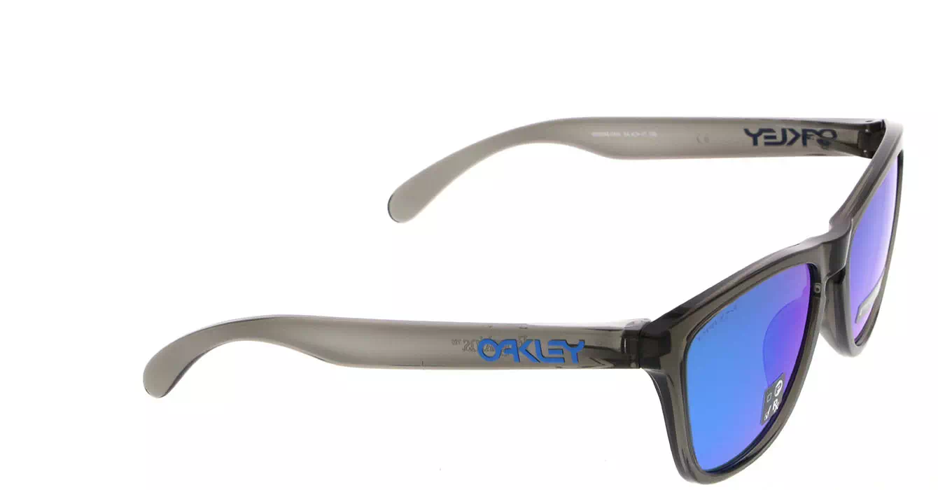 Oakley (A) Frogskins Grey Smoke W/prizm Sapphire Irid (OO9245-74) s54