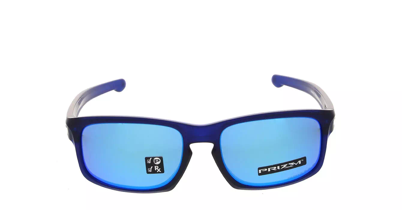 Oakley (A) Sliver Stealth Matte Translucent Blue W/prizm Sapph Polar (OO9409-07) s57