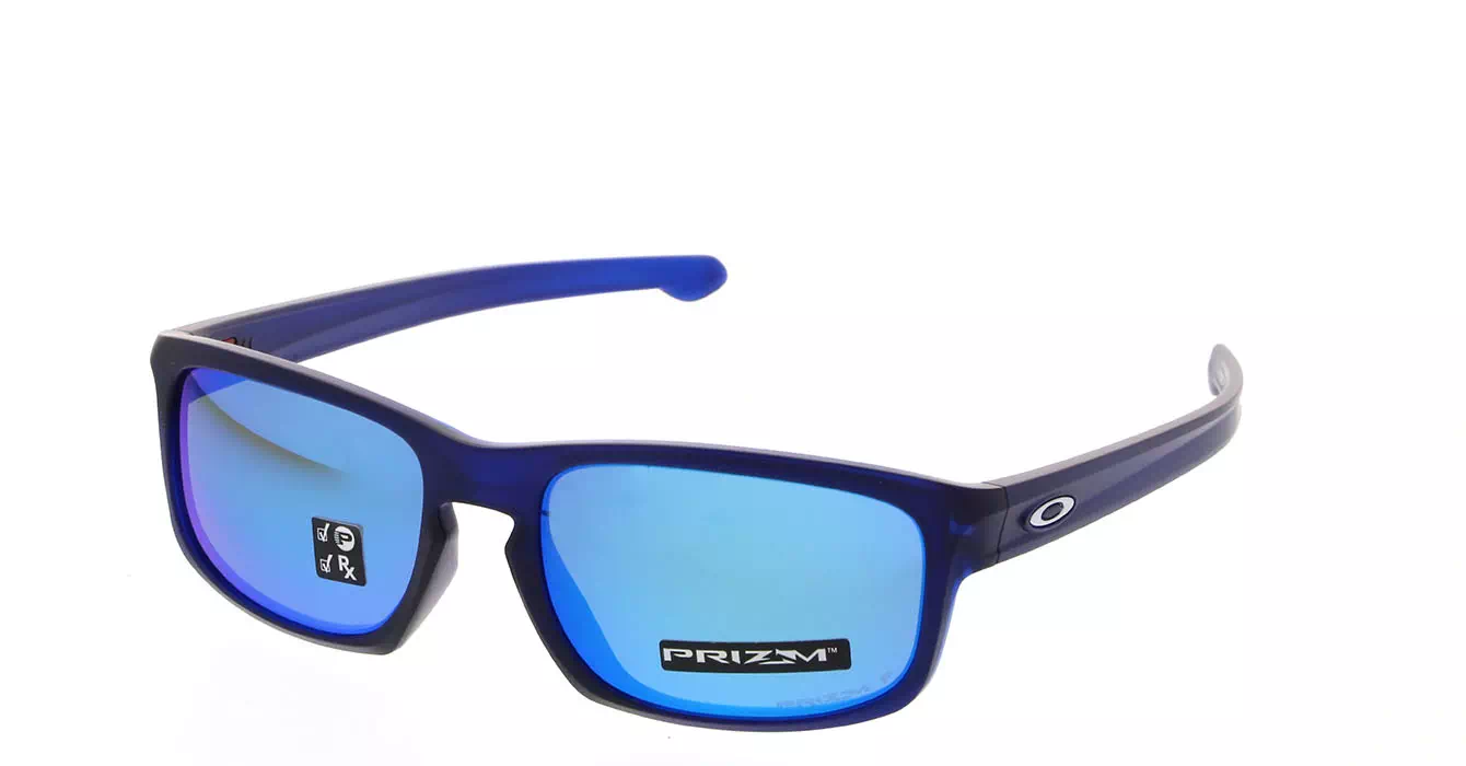 Oakley (A) Sliver Stealth Matte Translucent Blue W/prizm Sapph Polar (OO9409-07) s57