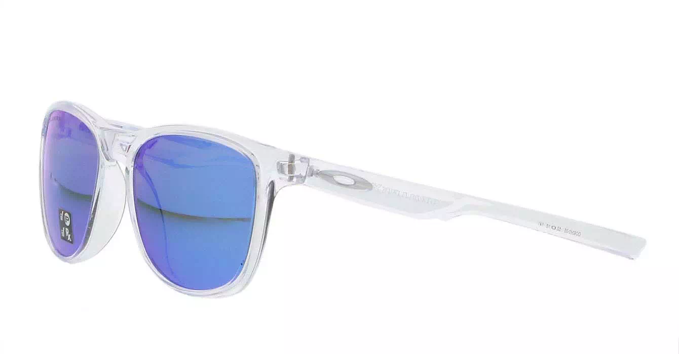 Oakley Trillbe X Plshd Clear W/ Sapphire Irid Polar (OO9340-05) s52