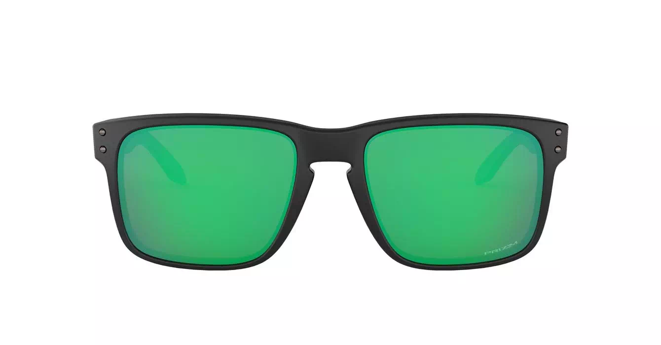 Oakley (A) Holbrook Matte Black Ink W/prizm Jade Irid (OO9244-29) s56