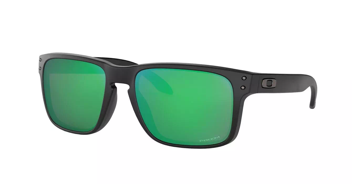 Oakley (A) Holbrook Matte Black Ink W/prizm Jade Irid (OO9244-29) s56
