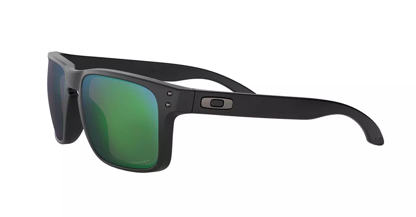 Oakley (A) Holbrook Matte Black Ink W/prizm Jade Irid (OO9244-29) s56