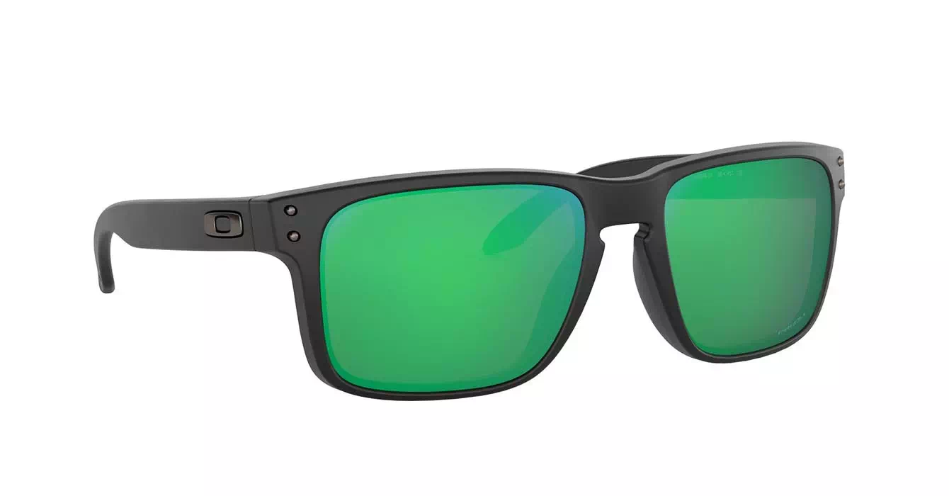 Oakley (A) Holbrook Matte Black Ink W/prizm Jade Irid (OO9244-29) s56