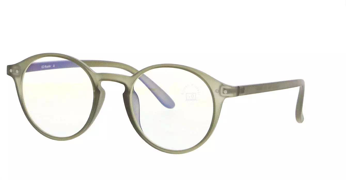 Kacamata Komputer EZ-Reader Cambridge Warna Abu-abu Transparan
