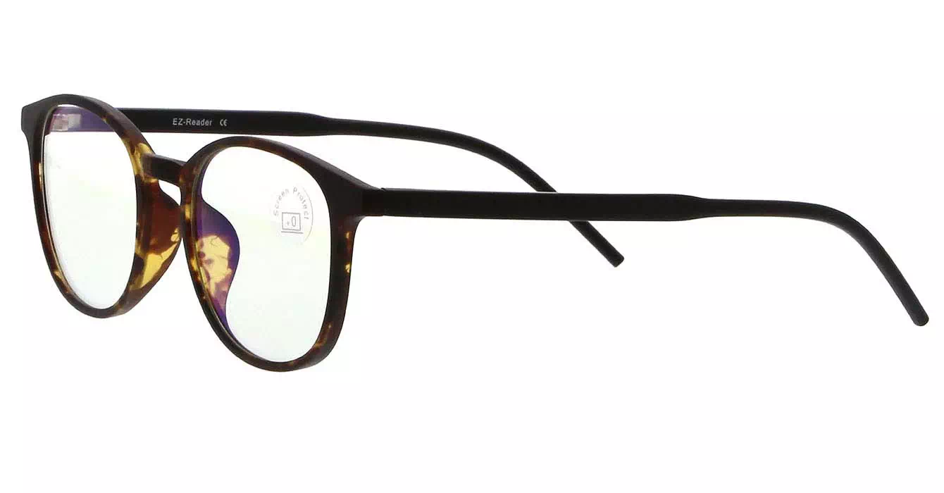 Kacamata Komputer EZ-Reader Preston Warna Tortoise