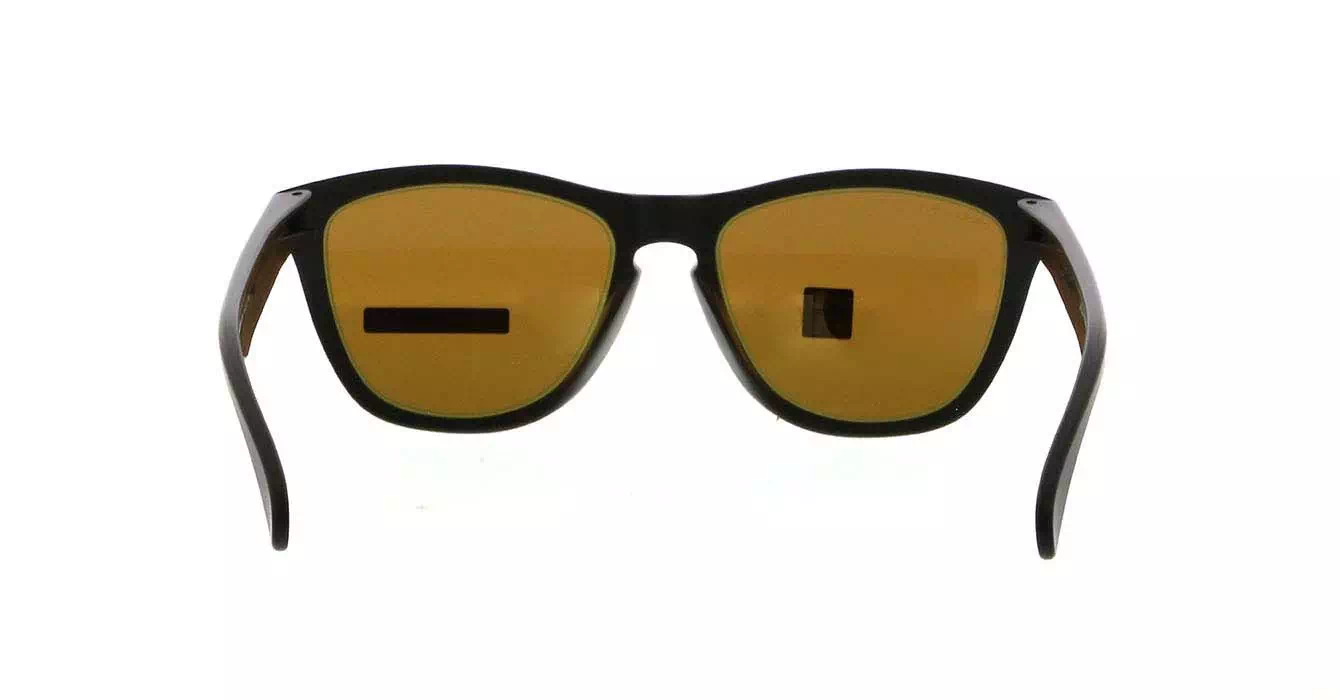 Oakley Fire And Ice Coll Frogskins (A) Matte Black W/prizm Bronze (OO9245-78) s54