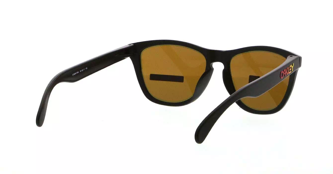 Oakley Fire And Ice Coll Frogskins (A) Matte Black W/prizm Bronze (OO9245-78) s54