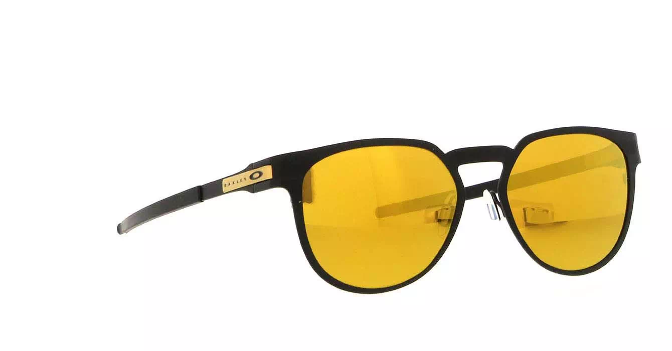 Oakley Diecutter Stn Blk W/ 24k Irid (OO4137-03) s55