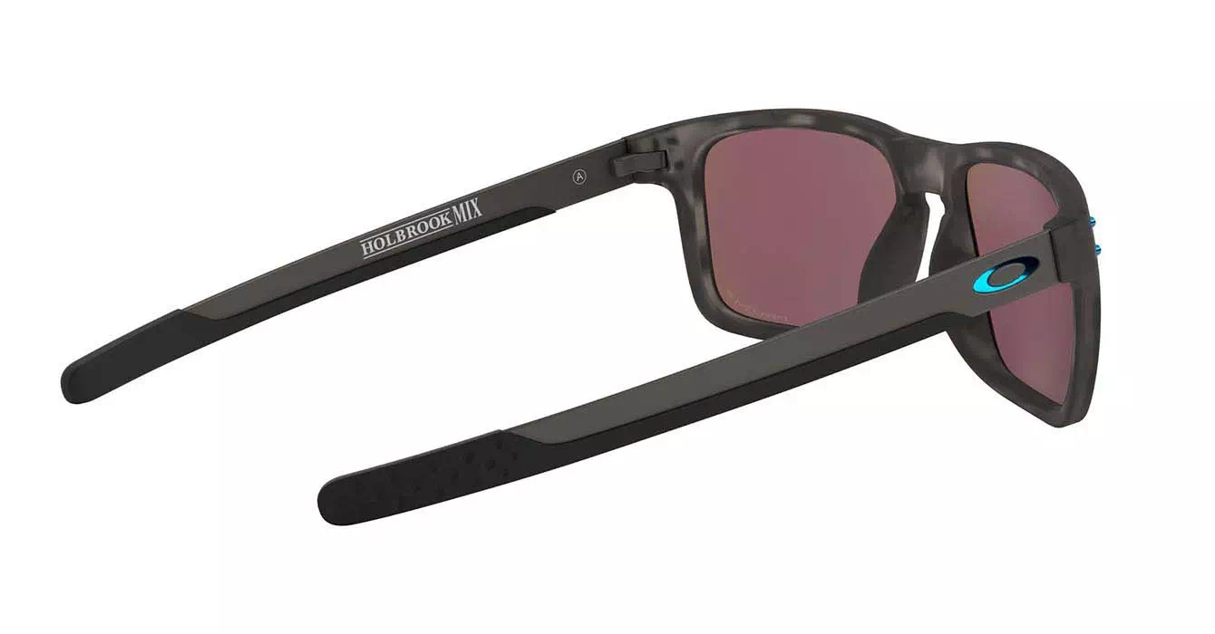 Oakley (A) Holbrook Mix Matte Blk Tortoise W/prizm Sapphire Polar (OO9385-09) s57