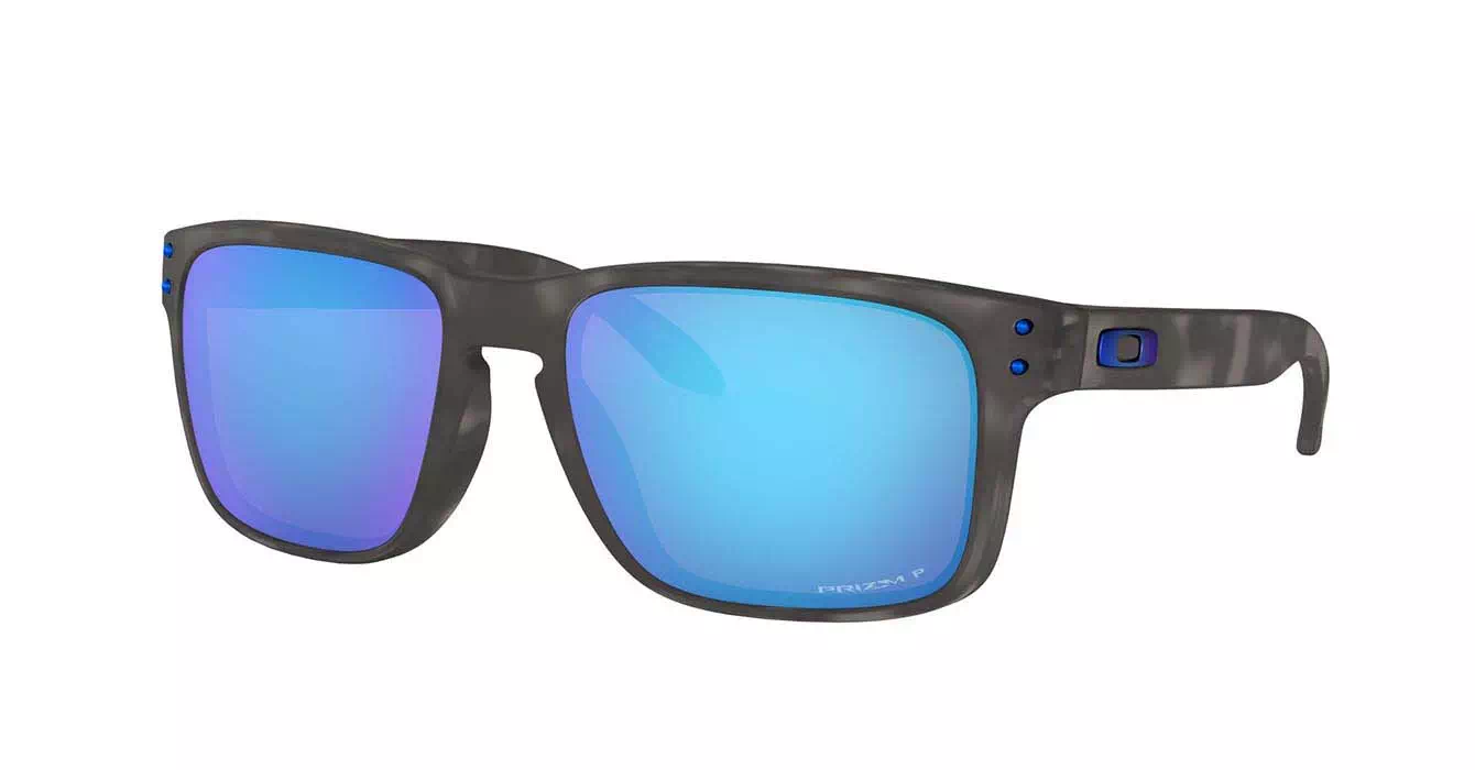 Oakley (A) Holbrook Matte Blk Tortoise W/prizm Sapphire Polar (OO9244-35) s56