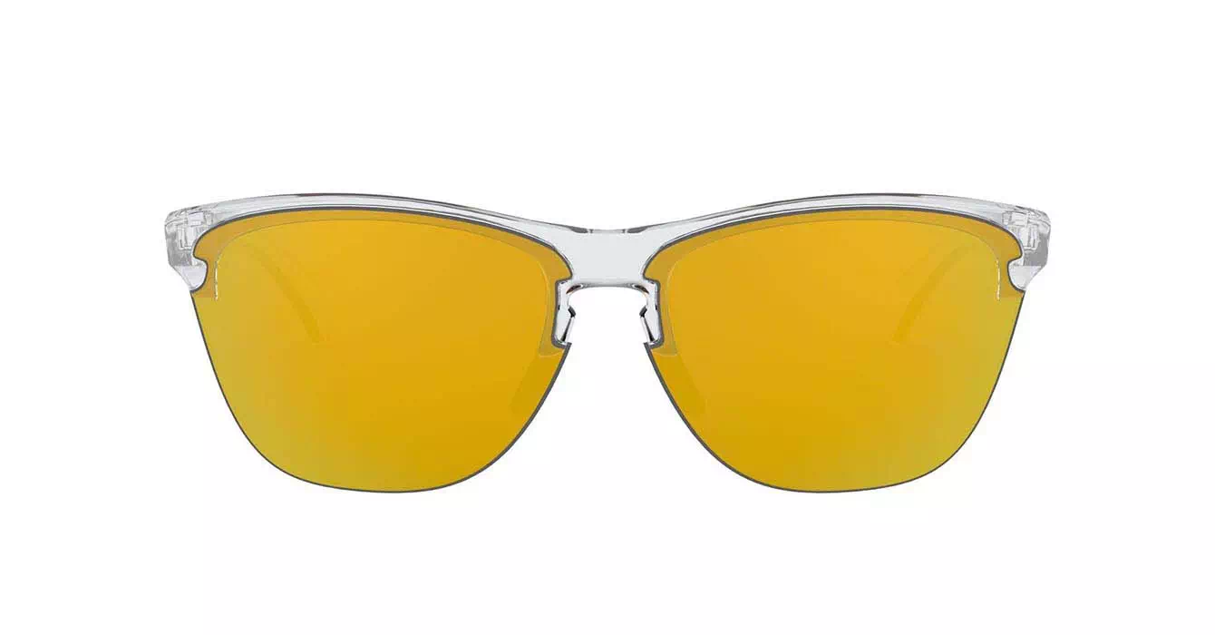 Oakley Frogskins Lite Plshd Clear W/24k Iridium (OO9374-13) s63