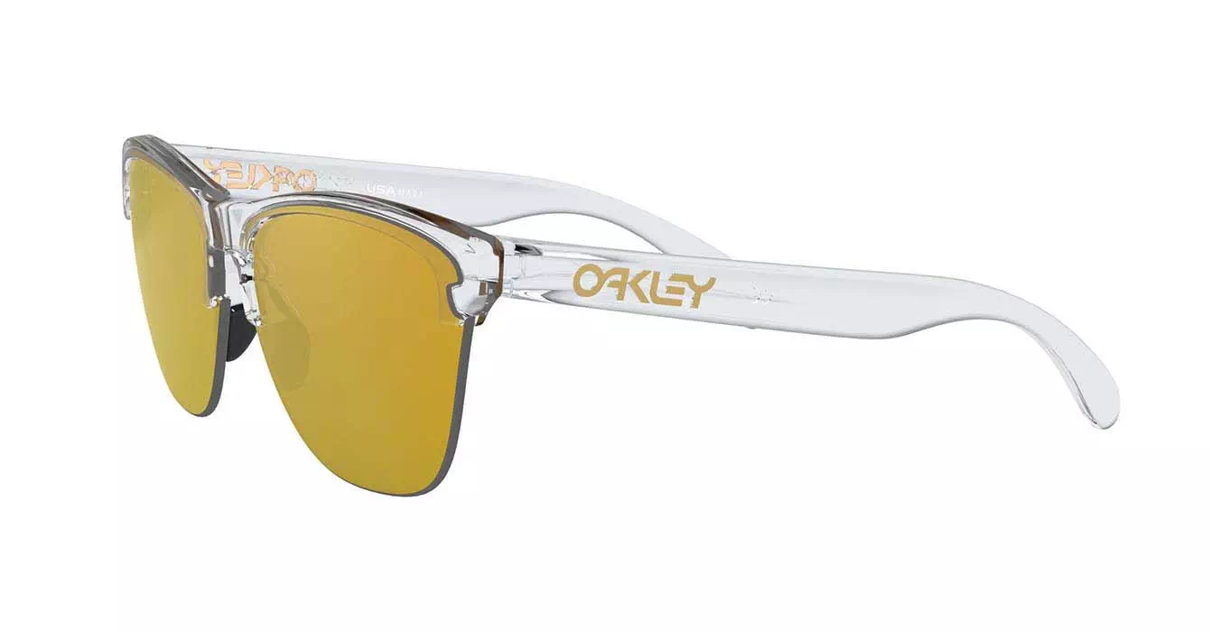 Oakley Frogskins Lite Plshd Clear W/24k Iridium (OO9374-13) s63