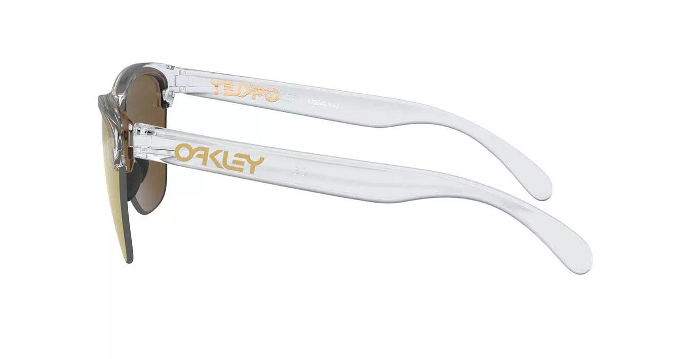 Oakley Frogskins Lite Plshd Clear W/24k Iridium (OO9374-13) s63