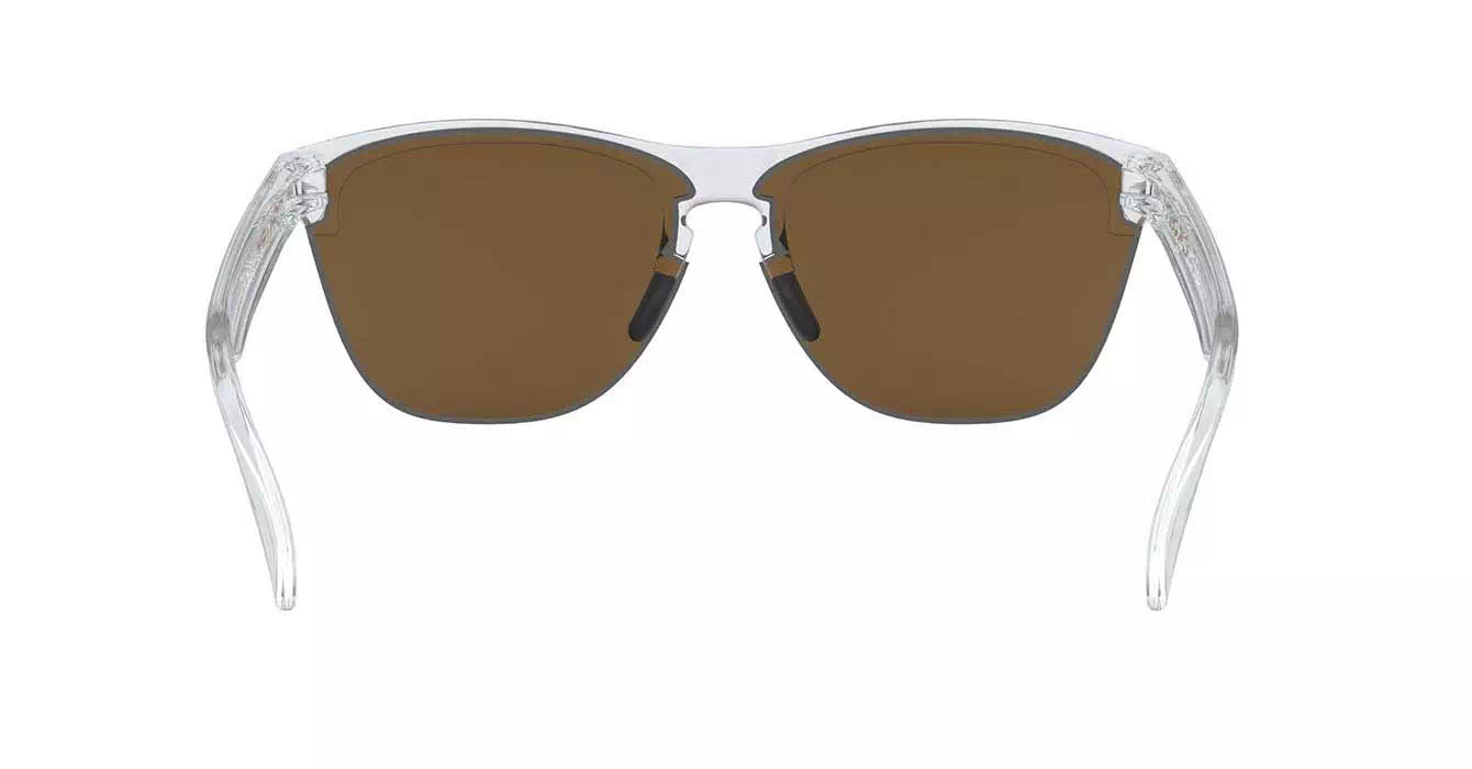 Oakley Frogskins Lite Plshd Clear W/24k Iridium (OO9374-13) s63
