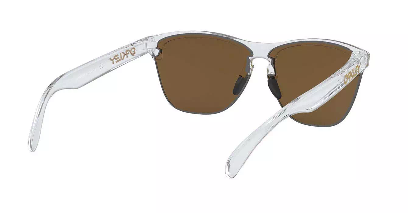 Oakley Frogskins Lite Plshd Clear W/24k Iridium (OO9374-13) s63