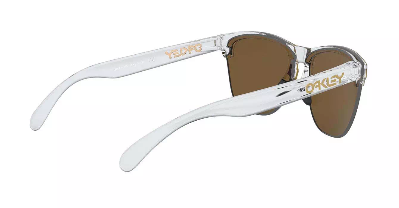 Oakley Frogskins Lite Plshd Clear W/24k Iridium (OO9374-13) s63