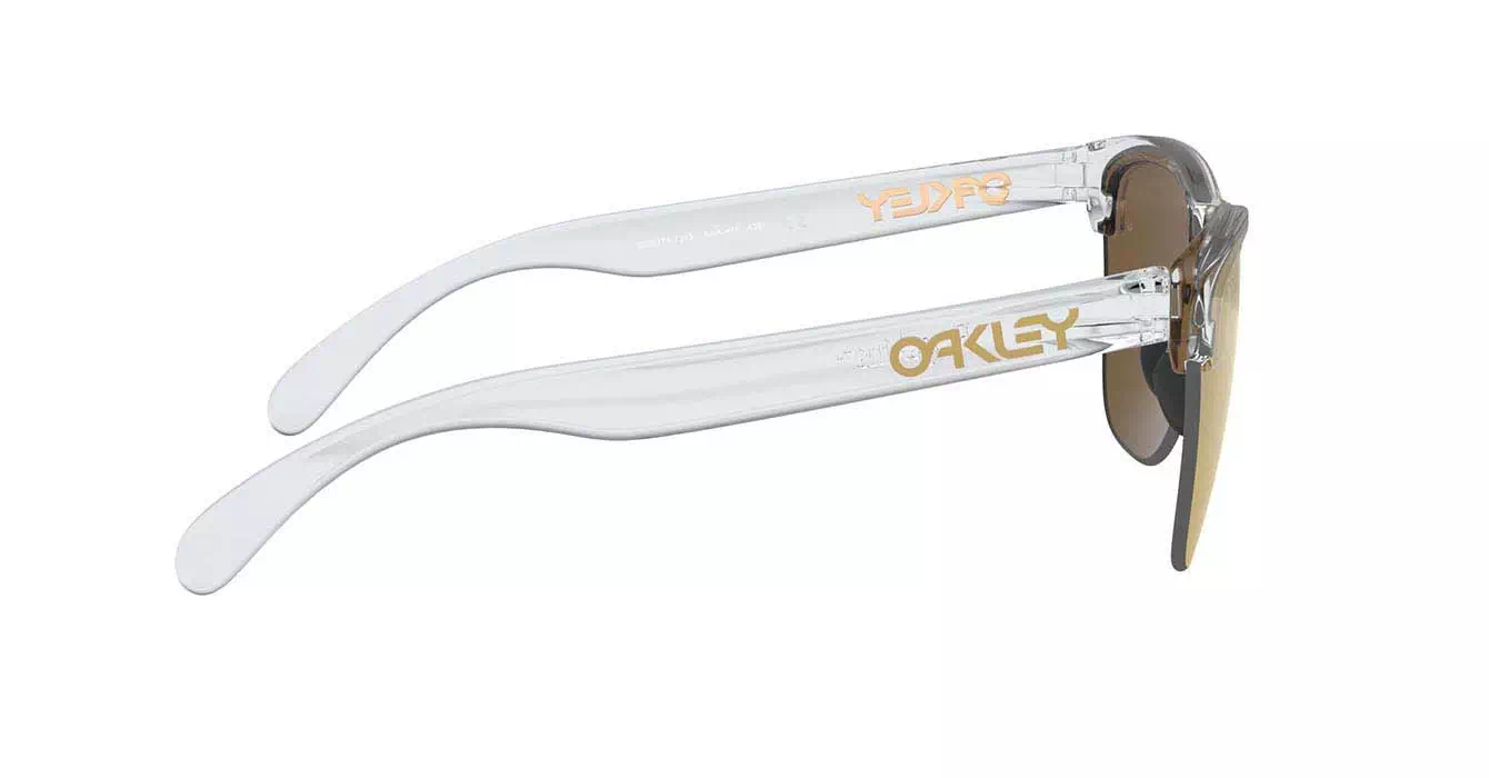 Oakley Frogskins Lite Plshd Clear W/24k Iridium (OO9374-13) s63