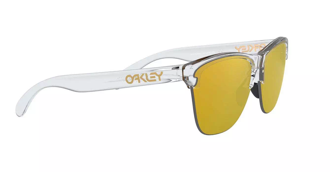 Oakley Frogskins Lite Plshd Clear W/24k Iridium (OO9374-13) s63