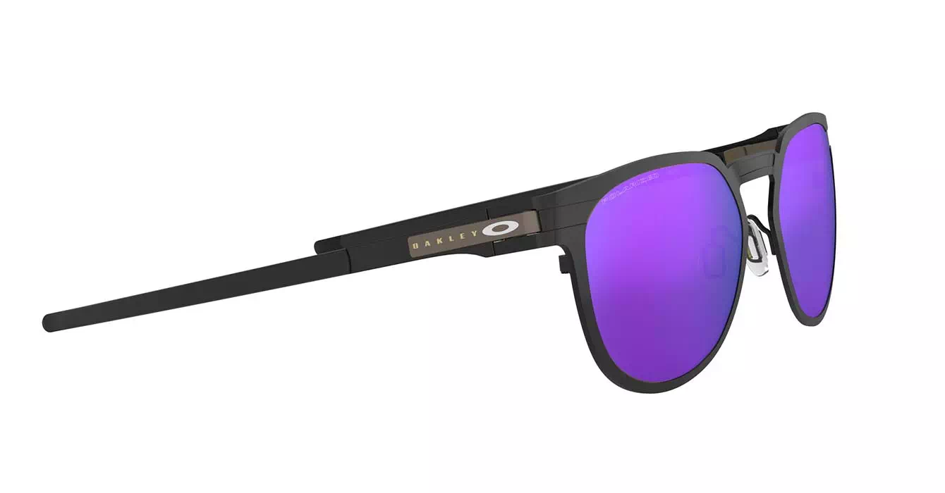 Oakley Diecutter Stn Blk W/ Violet Ird Pol (OO4137-06) s55