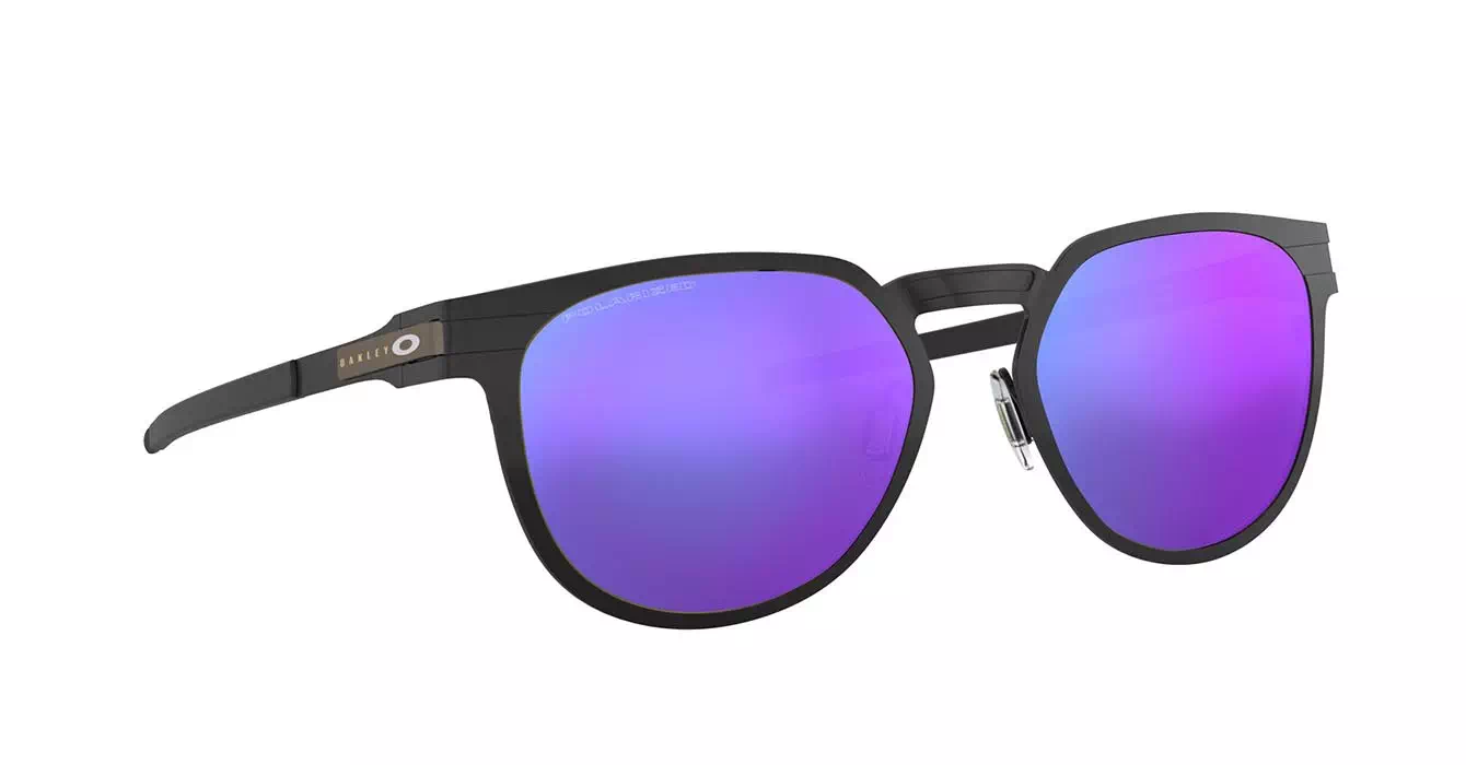 Oakley Diecutter Stn Blk W/ Violet Ird Pol (OO4137-06) s55