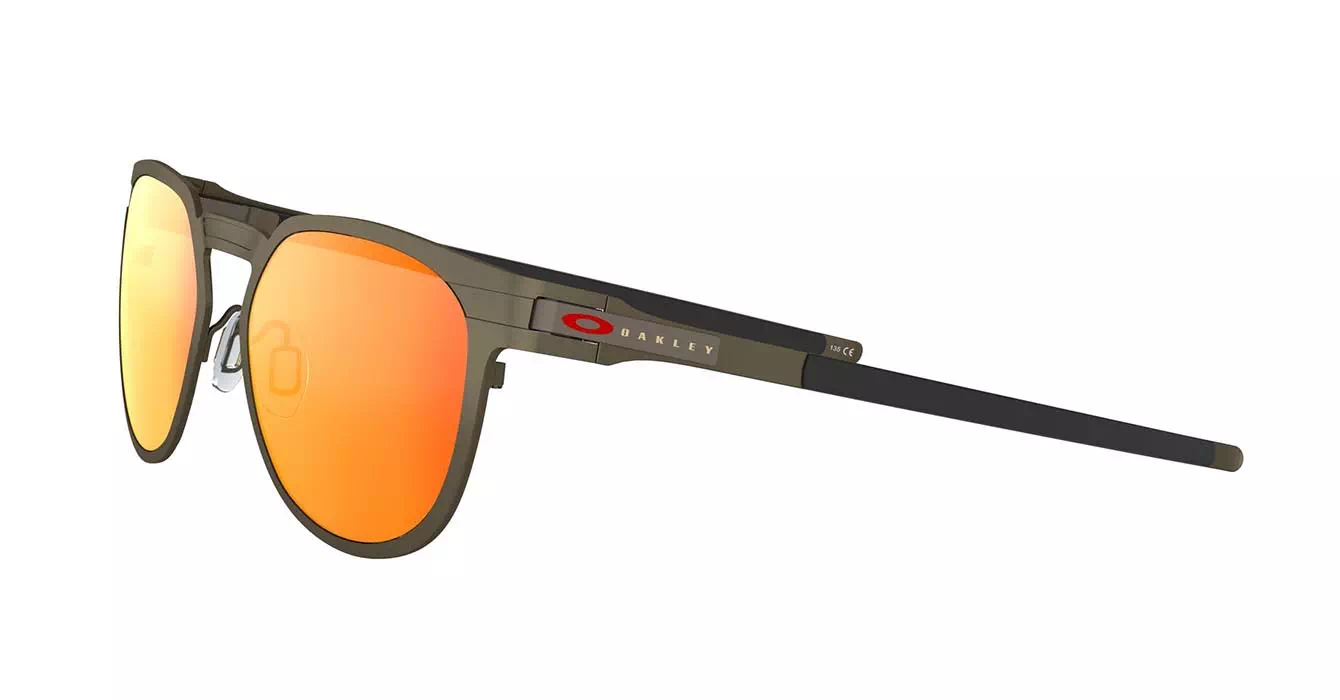 Oakley Diecutter Pewter W/ Prizm Ruby (OO4137-02) s55